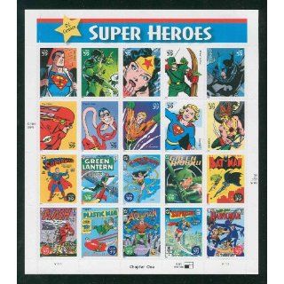 DC COMICS Super Heroes Batman Superman MNH Stamps 4084
