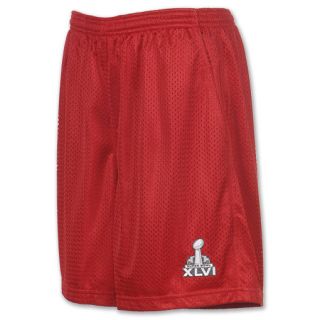Reebok Super Bowl XLVI Mens Mens Shorts Red
