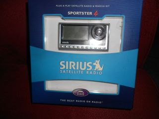 Sirius Sportster 4 SP4 TK1 Car Home Satellite Radio Receiver