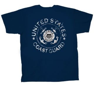US Coast Guard Semper Paratus Logo blue Clothing