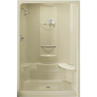 60 X 36 Acrylic Shower Sonata White: Home Improvement