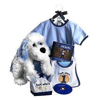 Look Whos One   Boy   Gift for Baby Boys First