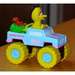 Sesame Street Big Bird Happy Easter Monster Truck Die Cast