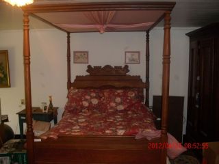 Antique Full Tester Bed from home on The National Register of Historic