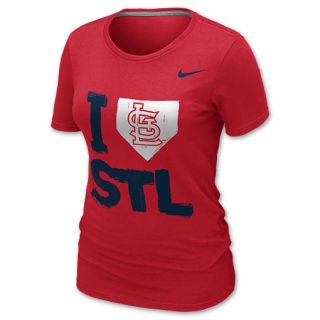 Women?s Nike St. Louis Cardinals MLB I Love T Shirt