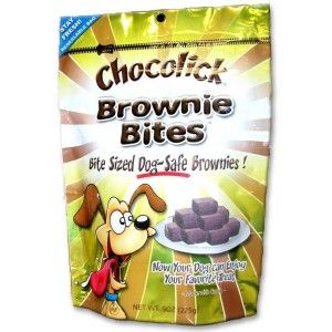 HBH Chocolick Brownie Bites Dog Safe Treats 9oz Bag