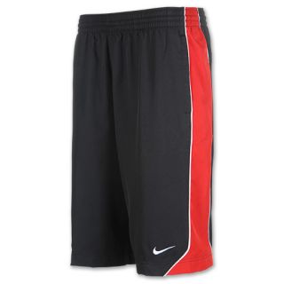 Nike Hustle Woven Mens Basketball Shorts Black/Red