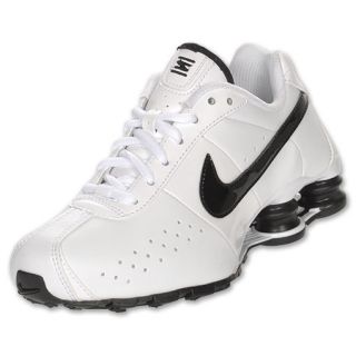 Nike Shox Classic Kids Running Shoes White/Black