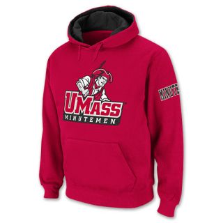 UMass Minutemen Icon Fleece NCAA Mens Hooded Sweatshirt