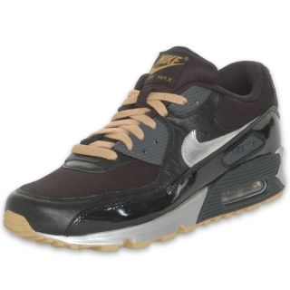 Nike Air Max 90 Mens Running Shoe Black/Silver/Gold
