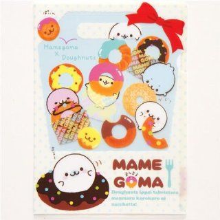 Mamegoma baby seals donut A4 plastic file folder Toys