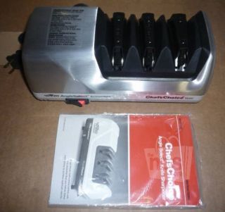 Chefs Choice 1520 AngleSelect 3 Stage Diamond Hone Knife Sharpener NEW