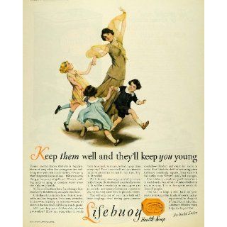1926 Ad LIfebuoy Health Soap Skin Care Children Mother