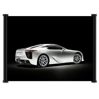Lexus LFA Exotic Sports Car Fabric Wall Scroll Poster (21