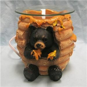 Bear in Honey Pot Aroma Electric Oil Warmer Figurine