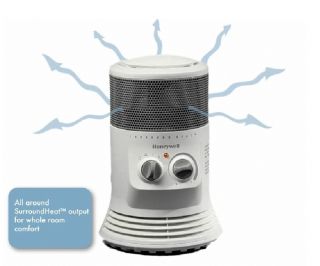 Honeywell 360 Degree Electric Surround Heat Mini Tower Heater