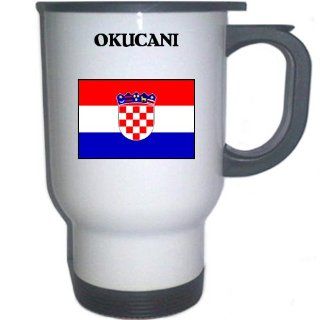 Croatia/Hrvatska   OKUCANI White Stainless Steel Mug