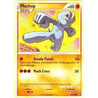 Pokemon   Machop (67)   HS Triumphant   Reverse Holofoil