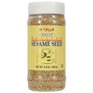 JFC Sesame Seeds, White, 8 Ounce (Pack of 4) Grocery