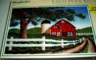 Country Barn Wonderart Latch Hook Rug Kit 30 x 50