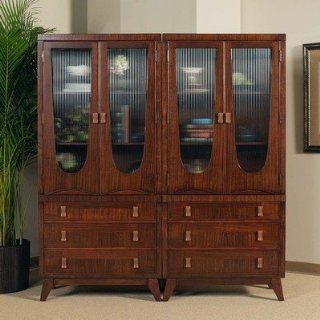 Perspective Curio China Cabinet: Home & Kitchen