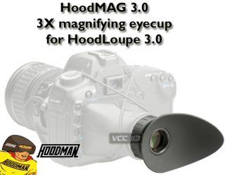 Hoodman HMAG3 0 3X Magnifying Eyecup for Hoodloupe 3 0