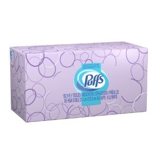 Puffs Facial Tissue, White, 2 Ply Tissues, 132 Count Box