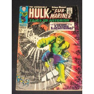 Tales to Astonish #97 Silver Age Comic Book Namor Hulk