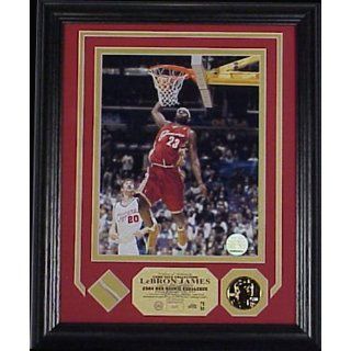 Lebron James 2004 NBA All Star Game Used Net Photomint