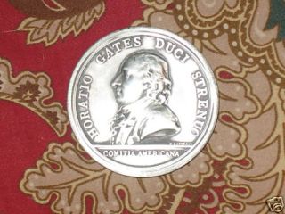 Horatio Gates Pewter Medal