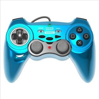 NEW PS3 PlayStation HORI Horipad 3 Pro Controller Pad Light Blue