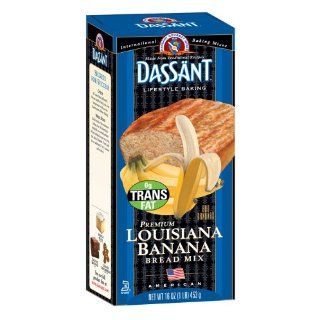 Dassant Banana Bread Mix, 16 Ounce Boxes (Pack of 6) 