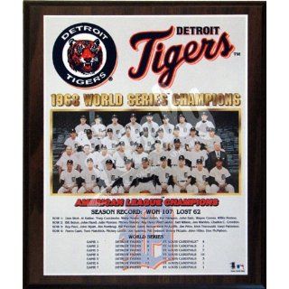 1968 Detroit Tigers World Series Champions Team 13x16