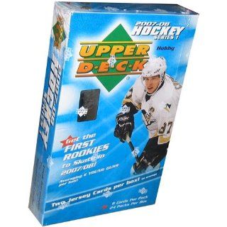 2007/08 Upper Deck Series 1 Hockey HOBBY Box   24p8c: Toys