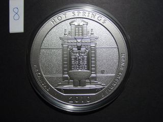  America the Beautiful ATB 5oz Silver Hot Springs National Park (NP1
