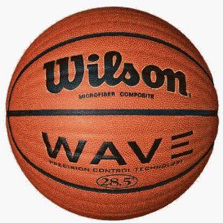Basketballs Leather Wilson Wave Game Ball   Size 6 Sports