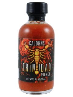 Trinidad Scorpion Puree Hot Sauce 2 oz by Cajohns 10