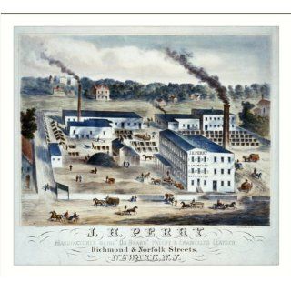 Historic Print (M) J.H. Perry. Manufacturer of the Ox
