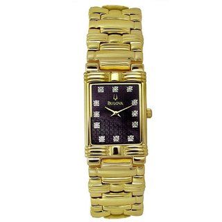 Bulova Mens 97F24 Diamond Watch Watches 