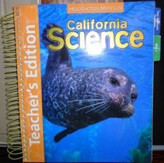 Houghton Mifflin California Science Grade 5 Teachers