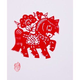 Paper Cut Out Art   Chinese Zodiac   Year of the Horse