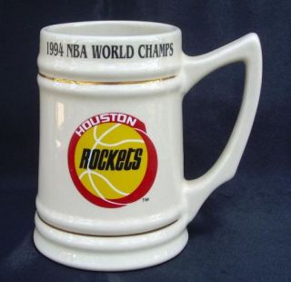 Houston Rockets 1994 NBA World Champions Vintage Mug Tankard Stein