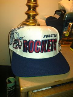 Vintage Houston Rockets Sports Specialties snapback H T L K starter