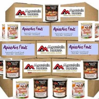 Year Supply Freeze Dried Food 4 Adults 2 Meals Day New Best used by