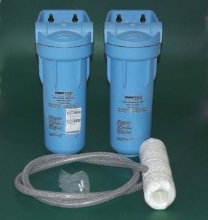  Omni OB1 Series A Whole House Blue Water Filter Housing/ 10 Cartridge