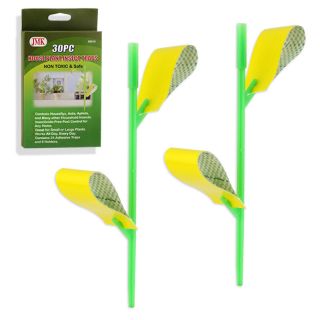 30pc Non Toxic House Plant Insect Traps