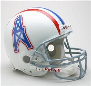 Houston Oilers 1975 80 Throwback Full Size Helmet