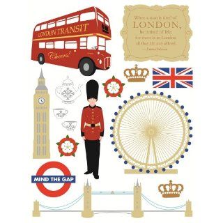 Making Memories Travel Design Shop Stickers: London: Arts