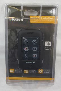 Polaroid PMP283C 8 8GB MP3 Player Touch Screen Camera Brand New