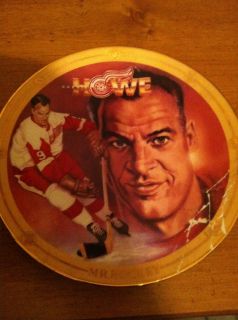   Exchange Legands of Hockey Golden Era 1994 Gordie Howe hockey plate